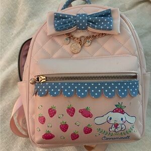 Sanrio Pink and Blue Cinnamoroll Backpack